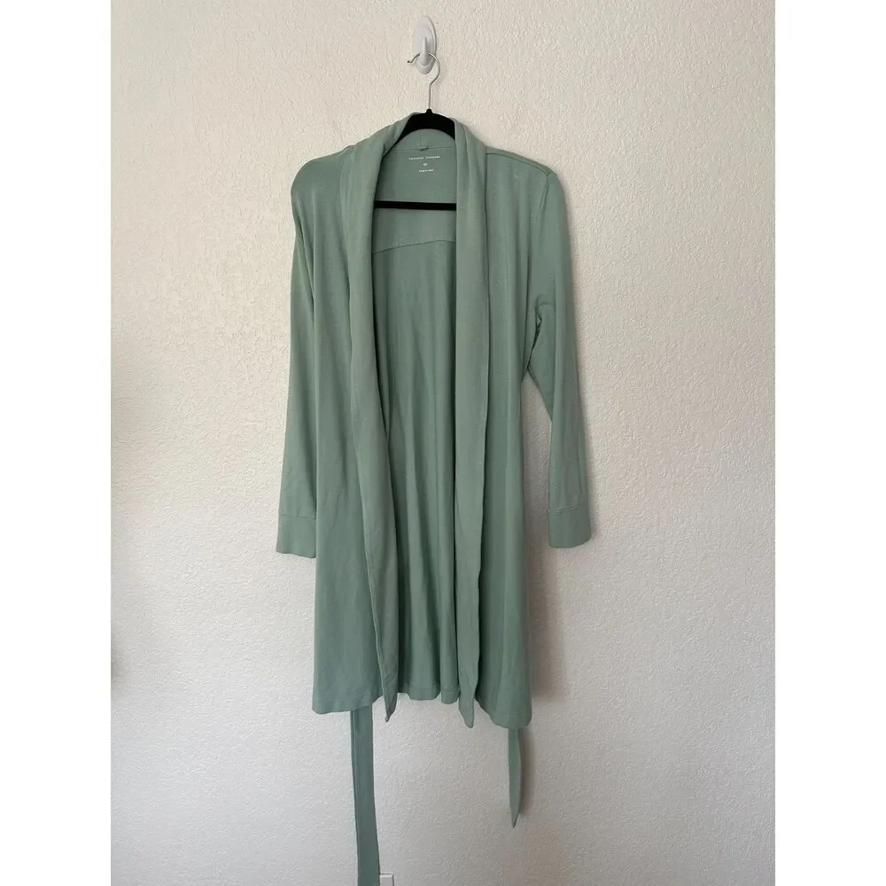 Universal Standard Rachele Lounge Robe Mist Size 6/8 - Picture 2 of 11